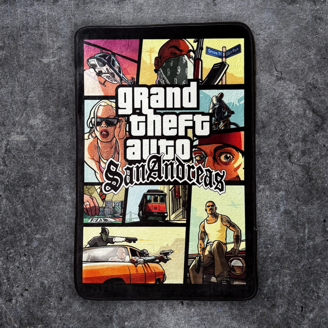 GTA Sanandreas Rug-Border Edition (Limited Edition)